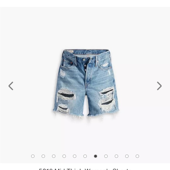 Levi’s 501 Mid Thigh shorts - Picture 5 of 10
